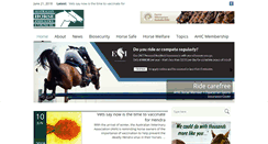 Desktop Screenshot of horsecouncil.org.au